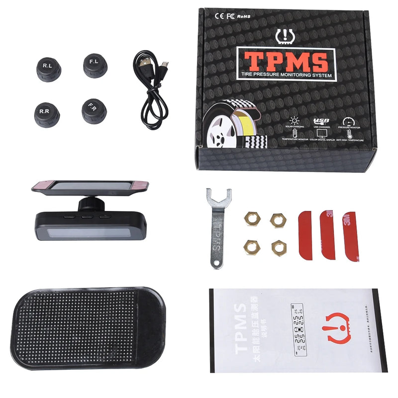 Car TPMS Tire Pressure Alarm Monitor System