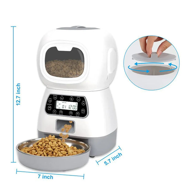 wet cat food dispenser automatic  | widgetbud