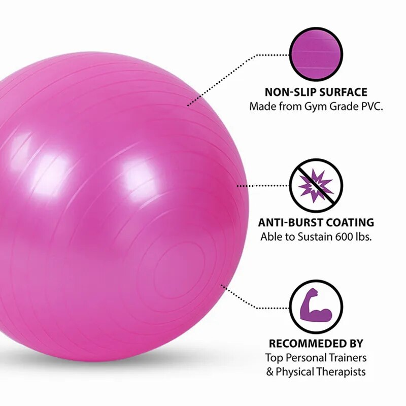 PVC Fitness Balls Yoga Ball