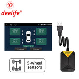 Deelife 5 Wheels TPMS