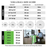 PVC Fitness Balls Yoga Ball