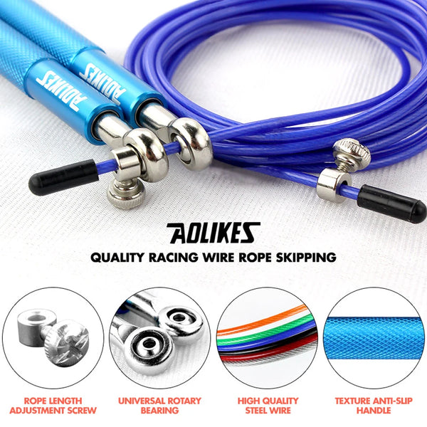 AOLIKES 1PCS Crossfit Speed Jump Rope