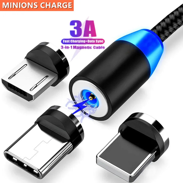 Magnetic Lightning USB Cable 
