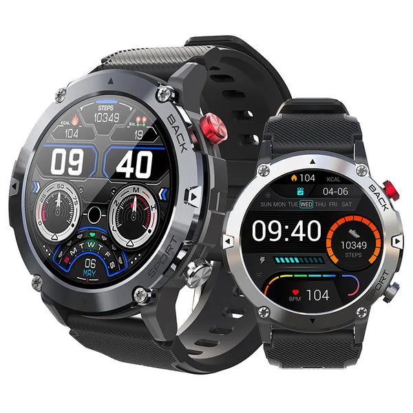 Smart Watch Men Bluetooth Call Fitness Tracker