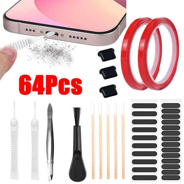  Charging port cleaning tools