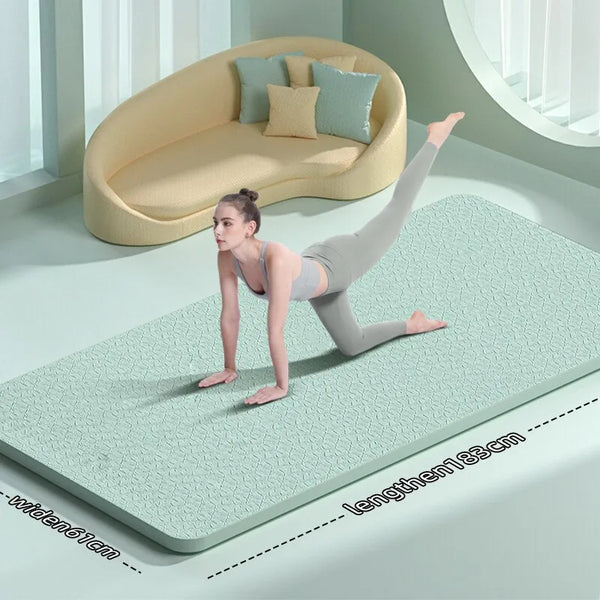 wide and thick yoga mat