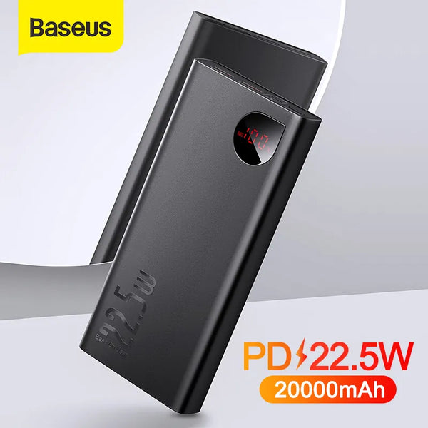 Baseus Power Bank 20000mAh Portable External Battery