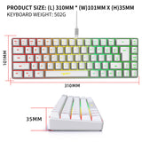 68 Keys Gaming Keyboard