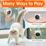 Teaser Cat Laser Toy Interactive Kitten Automatic Toy