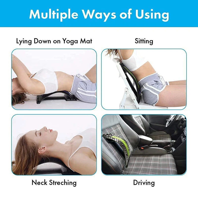4 Level Back Massager Magnetic Therapy