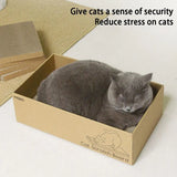 5pcs/box Cat Scratching Board Mat Scraper