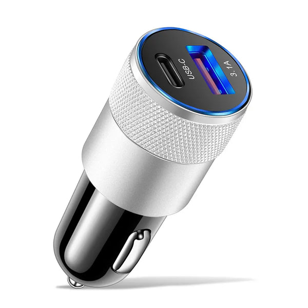 PD USB Car Charger 66W Super Fast Charging