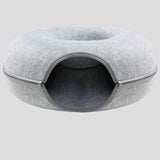 cat donut bed tunnel | Widgetbud