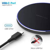 100W Wireless Charger USB C Fast Charging Pad