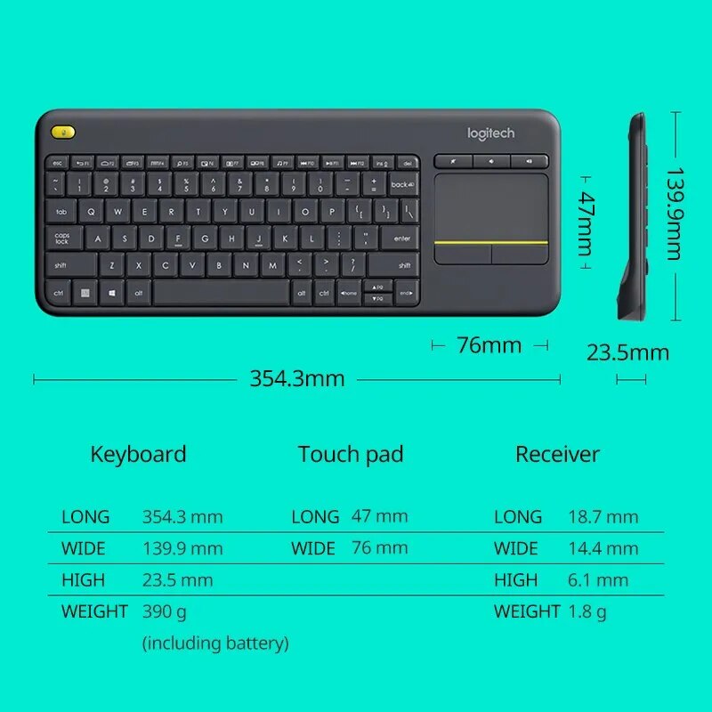 touch screen wireless keyboard | Widgetbud