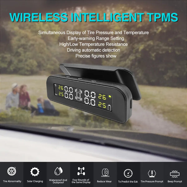 Acceo Smart TPMS Car Tire Pressure Alarm Monitor System