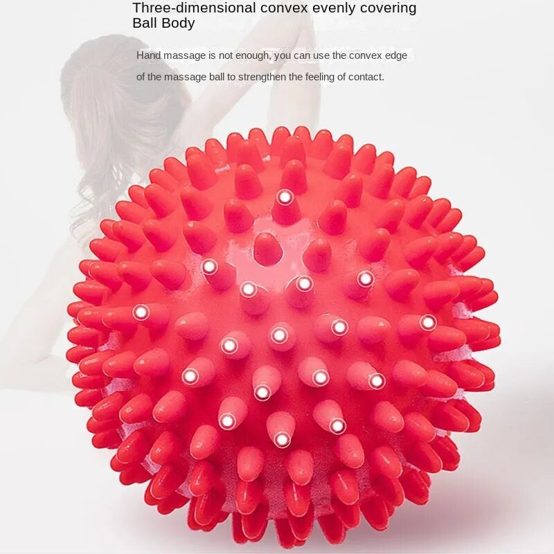 9cm PVC Spiky Massage Yoga Ball