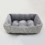 Large square dog bed with sides | widgetbud