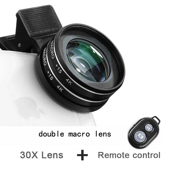 37MM 15X Macro Lens 4K HD