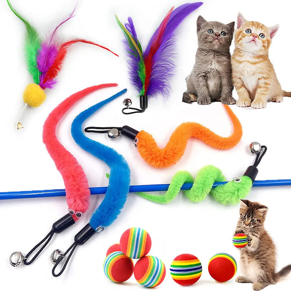 feather toys for cats