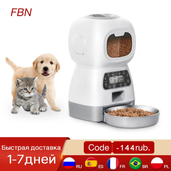 automatic cat feeder for multiple cats