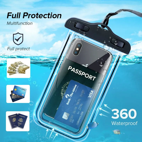 Waterproof Swimming Phone Pouch Universal Case