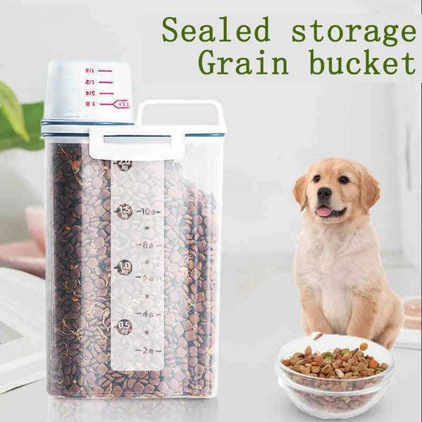 plastic dog food storage containers