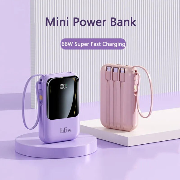 Mini Power Bank 66W 20000mAh Super Fast Charging