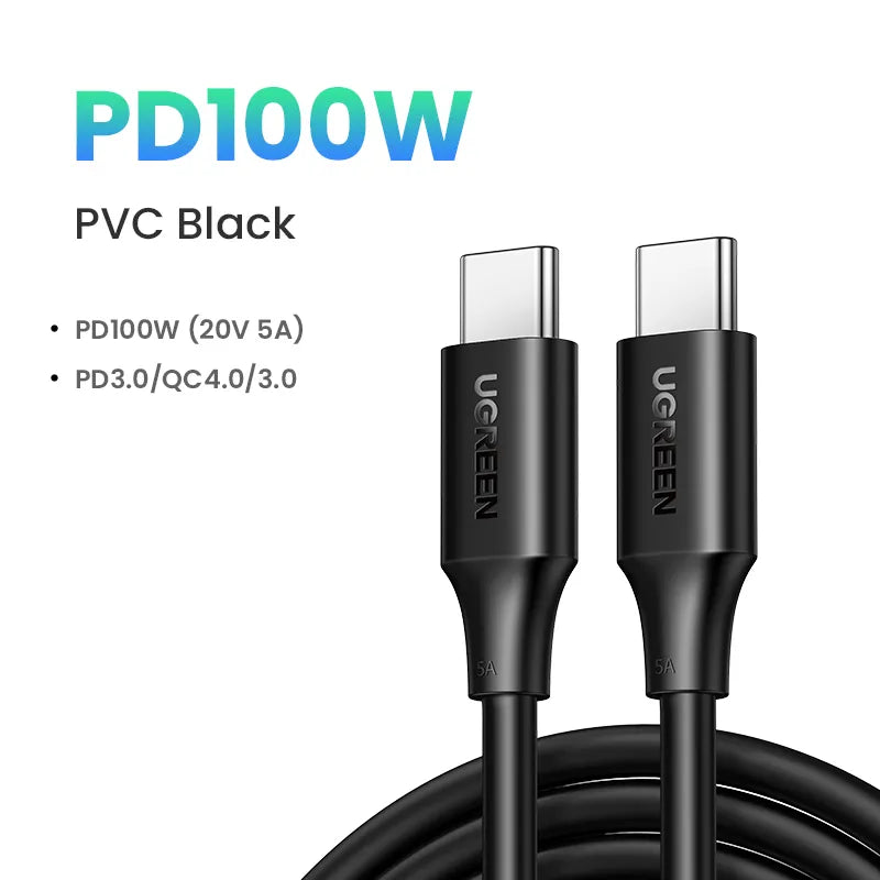UGREEN 100W USB C to USB C Charging Cable