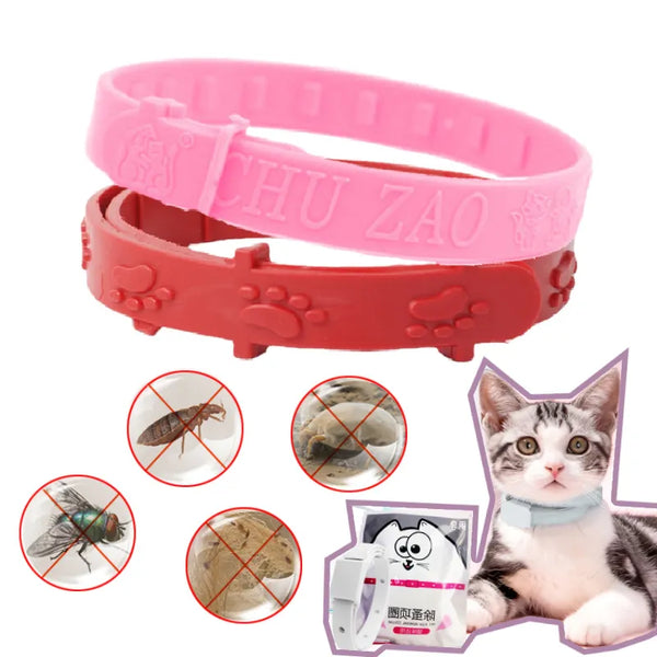 Cat Collar Anti Flea Ticks Cat Necklace