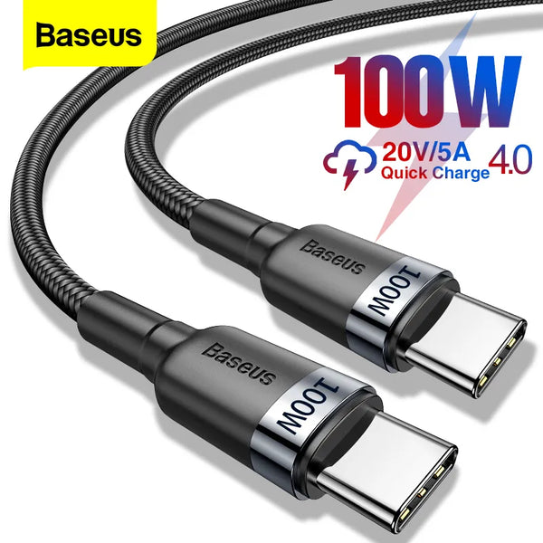Baseus 100W USB C To USB Type C Cable