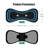 Portable Massage Pads EMS Neck Massager