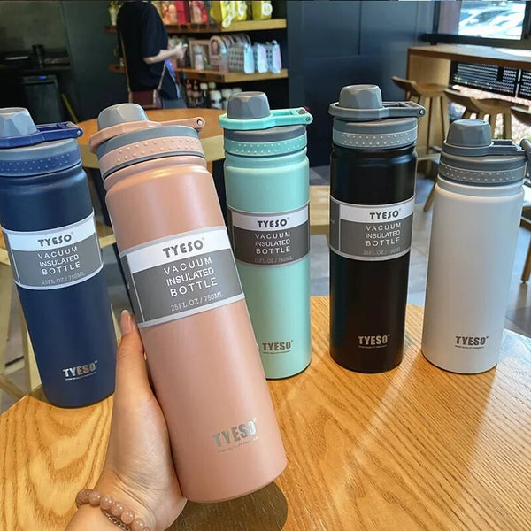 530/750ML Tyeso Thermos Bottle Stainless Steel