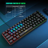 68 Keys Gaming Keyboard