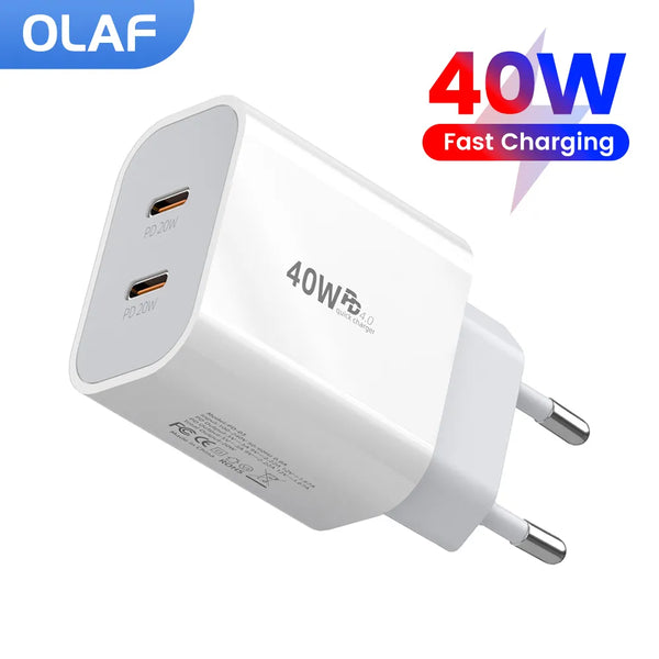 Olaf 40W USB C Charger Quick Charge