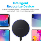 30W Fast Wireless Charger Pad for iPhone 14 13 12 11 Pro