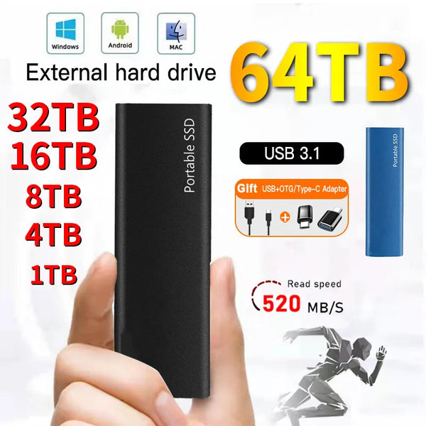 2TB external hard drive For PC