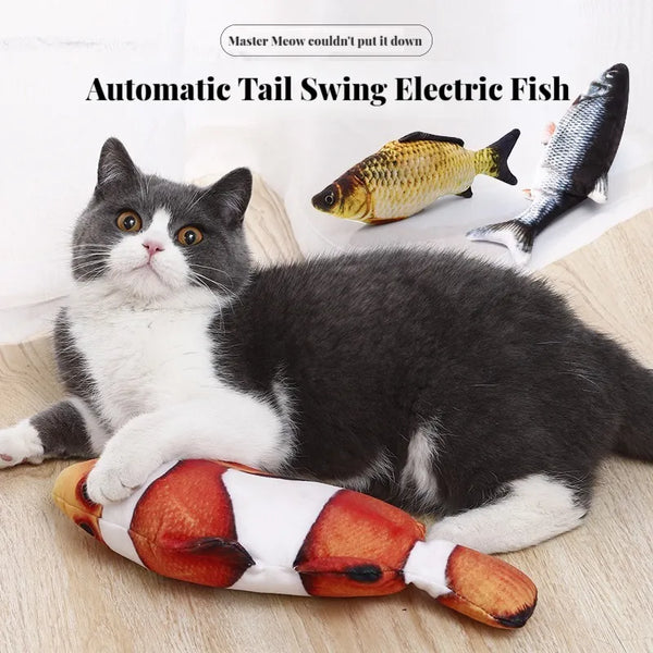 electronic fish cat toy | Widgetbud