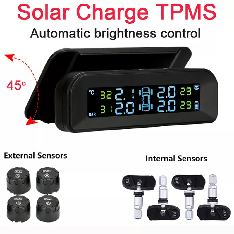 Smart car TPMS tire pressure monitoring system