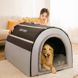 dog house to keep dogs warm in winter  | widgetbud