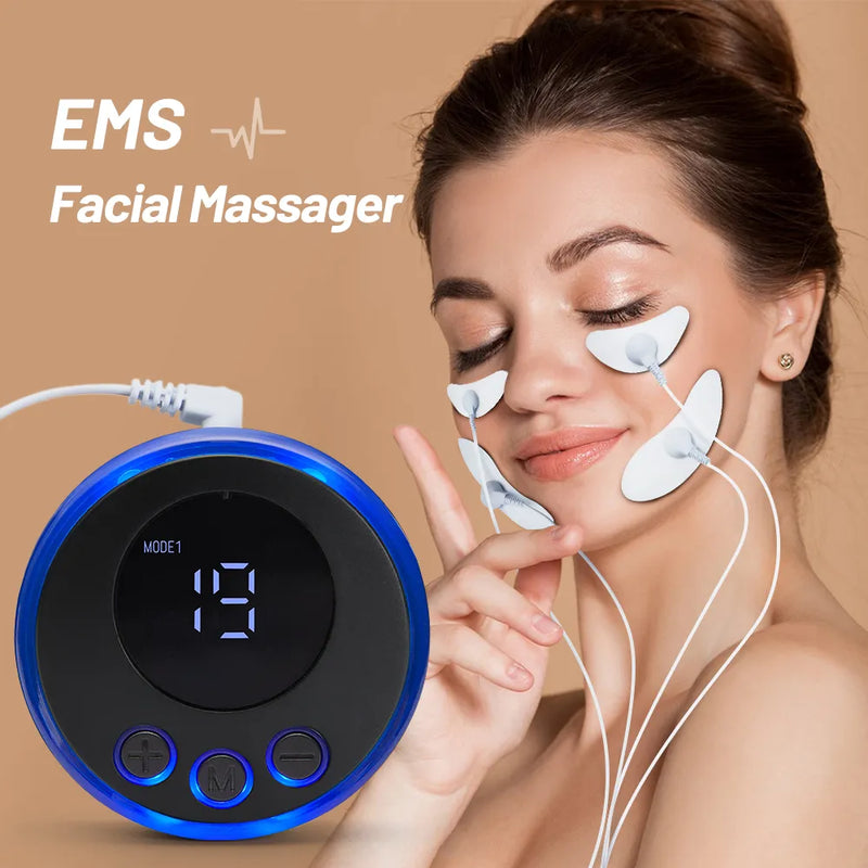 EMS Facial Massager Current Muscle Stimulator