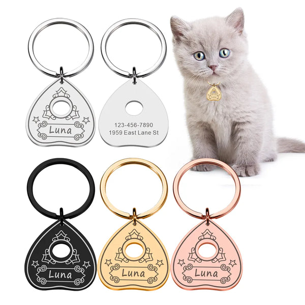 Personalized Dog ID Tag Engraved Cat Dog
