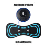 Portable Massage Pads EMS Neck Massager