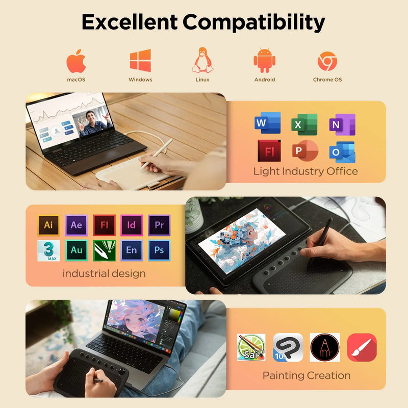 Ugee Q6 Graphic Tablet