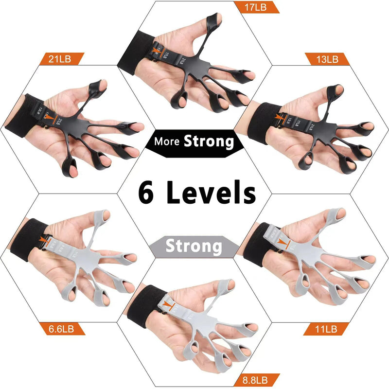 2 PCS Adjustable Hand Grips Strengthener Men Women