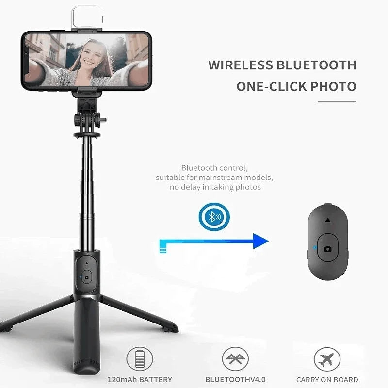 Wireless Bluetooth Selfies Stick