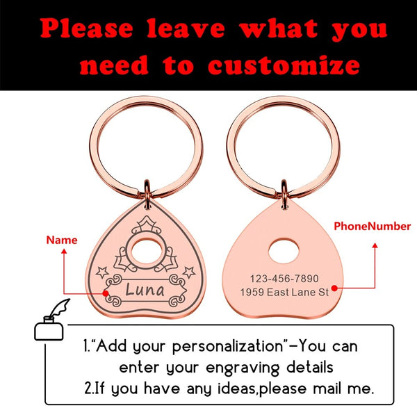 Personalized Dog ID Tag Engraved Cat Dog