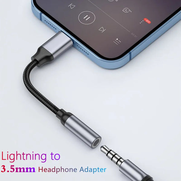 lightning to 3.5mm headphone jack adapter
